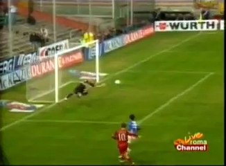Gol di Totti  Sampdoria Roma 2006