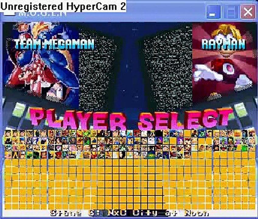 Mugen Team MegaMan vs Rayman