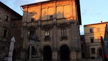 Il centro storico di Montepulciano (Siena)