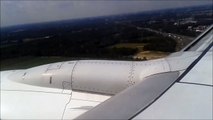 {Inside} EHEH  Transavia Airlines Boeing 737-7K2 [PH-XRD] Landing (20-8-2013)