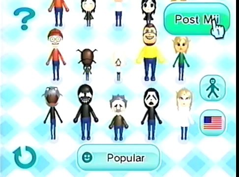How to Use the Nintendo Wii : Posting Your Mii Check Mii Out Channel on Wii