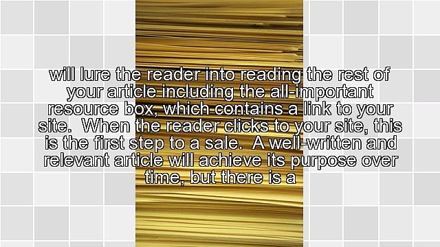 Writing for Article Directory WebSites: Build Links Now!