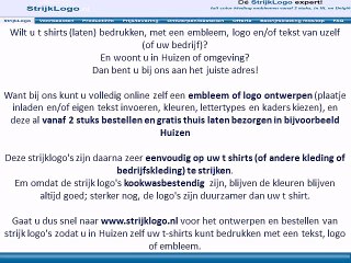 tshirts bedrukken Huizen