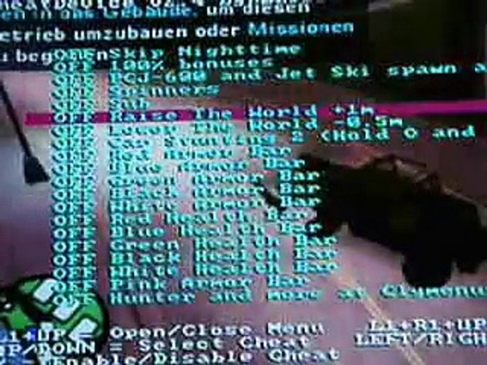 *UPDATE* More Cheat Codes for the GTA VCS Cheat Device (PSP)