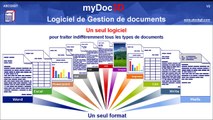 myDoc3D - Présentation générale - Logiciel de gestion de documents (GED) pour les TPE