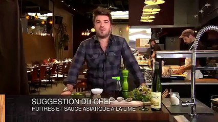 Recette huitres et sauce asiatique à la lime