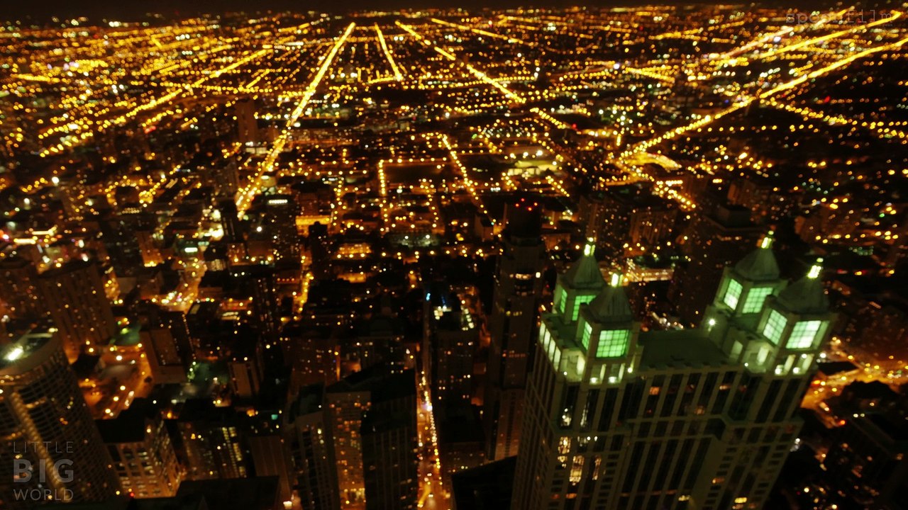 Cool Chicago (Hyper Lapse - Time Lapse -Tilt Shift )