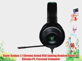 Razer Kraken 7.1 Chroma Sound USB Gaming Headset Color: 7.1 Chroma PC Personal Computer