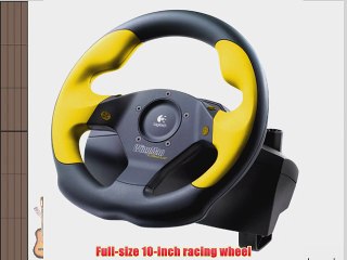Logitech Wingman Formula GP Rubber Wheel with Pedals (game port)