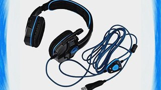 PeleusTech? SADES Professional USB PC Gaming Headset with Mic