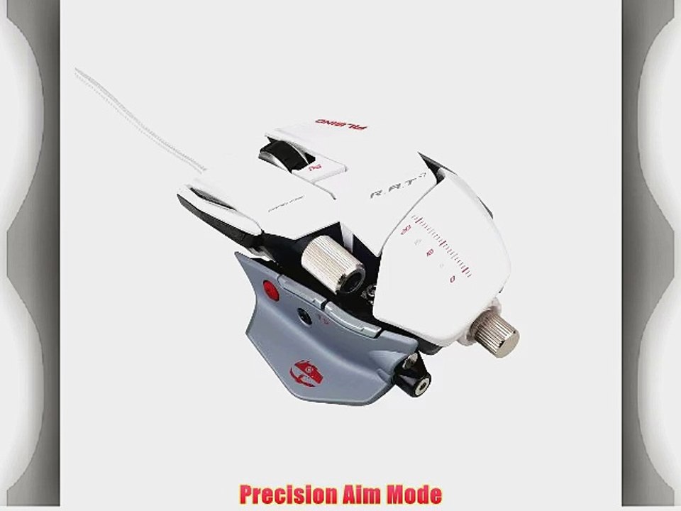 Mad Catz R.A.T. 7 Albino Edition Professional Gaming Mouse