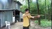Archery speed shooting-Hollywood method
