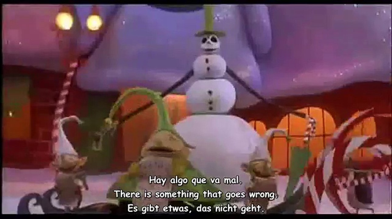 The Nightmare Before Christmas(3): What's this? (spanish version with lyrics)