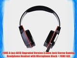FOME A-jazz AK18 Upgraded Version 3.5mm Jack Stereo Gaming Headphone Headset with Microphone
