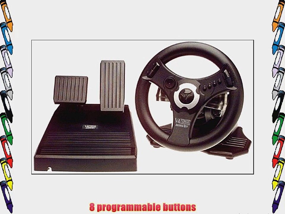 Interact V4 Force-Feedback Racing Wheel