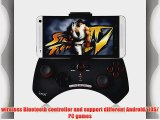 ZhiZhu? iPega Bluetooth Gaming Controller for Android Smartphones And tablet PC- Black