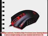 Redragon Perdition 16400 DPI High Precision Programmable Laser Gaming Mouse for PC MMO 18 Programmable