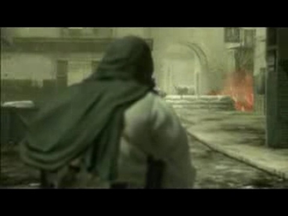 Metal Gear Solid 4 Trailer Camouflage