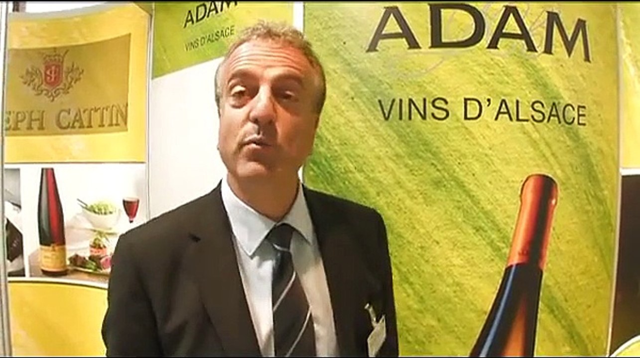 Domaine JB Adam d'Ammerschwihr à Vinexpo 2011