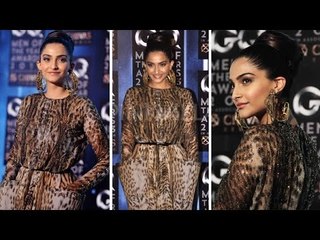 Fashion Check : Sonam Kapoor @ GQ Men Of the Year Award 2013