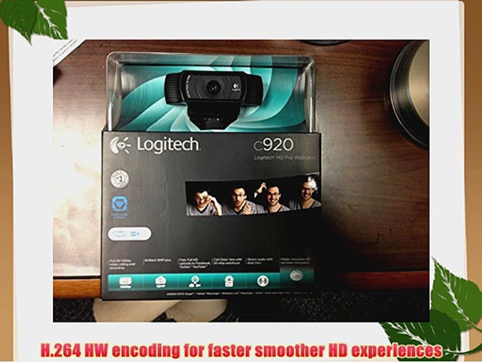 Consumer Electronic Products Logitech HD Pro Webcam C920 1080p Widescreen Video Calling and