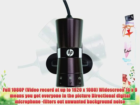 HP Webcam HD-4110 - 1080P Autofocus Widescreen Webcam