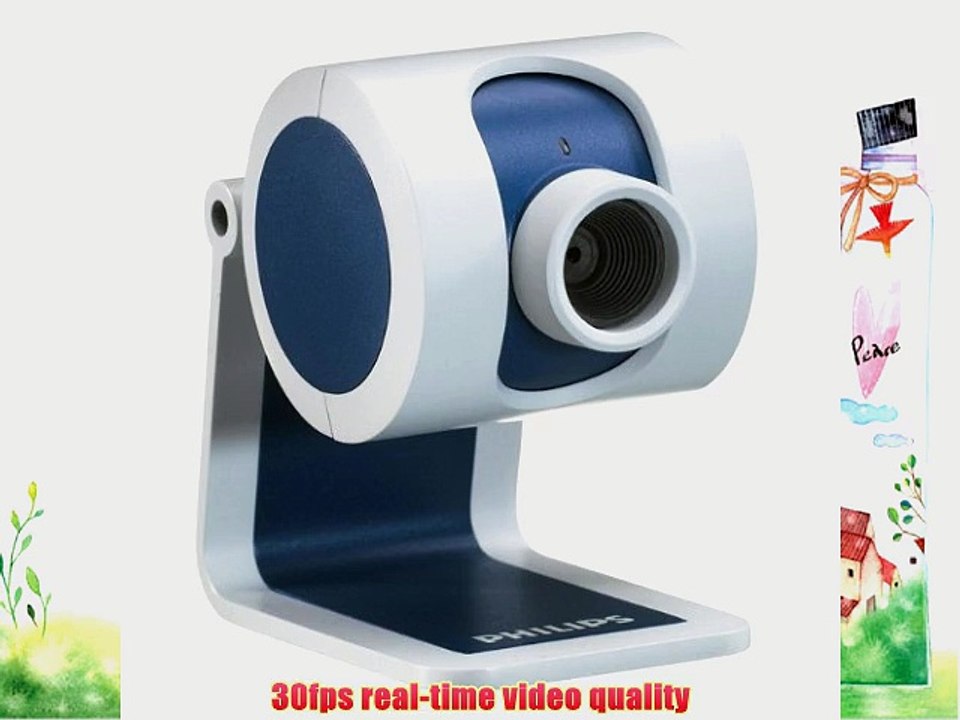 Philips CIF CMOS Sensor 30FPS USB 2.0 Compatible Webcam