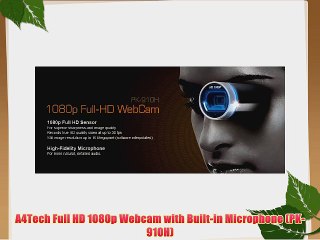 A4Tech Full HD 1080p Webcam with Built-in Microphone (PK-910H)
