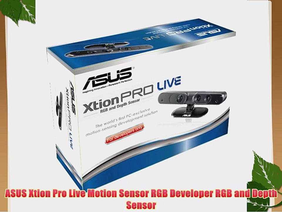 ASUS Xtion Pro Live Motion Sensor RGB Developer RGB and Depth Sensor