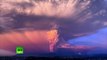 Apocalyptic TIMELAPSE: Ash & lightning - Massive Calbuco volcano eruption in Chile