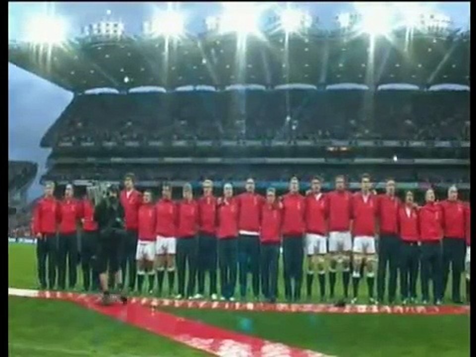 The Anthems from Ireland vs England at Croke Park