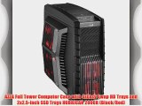 AZZA Full Tower Computer Case with 4xEasy Swap HD Trays and 2x2.5-Inch SSD Trays HURRICAN 2000R