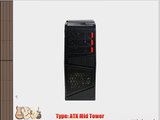 Rosewill ATX Mid Tower Black Gaming Computer Case Galaxy-03