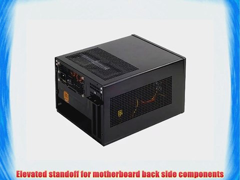 Silverstone Tek SG05BB-450-USB3.0 ALL Black Plastic/SECC Mini-ITX Computer Case with SFX 450W