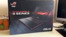 ASUS G550J Republic Of Gamers Oyun Bilgisayarı Kutu açılımı