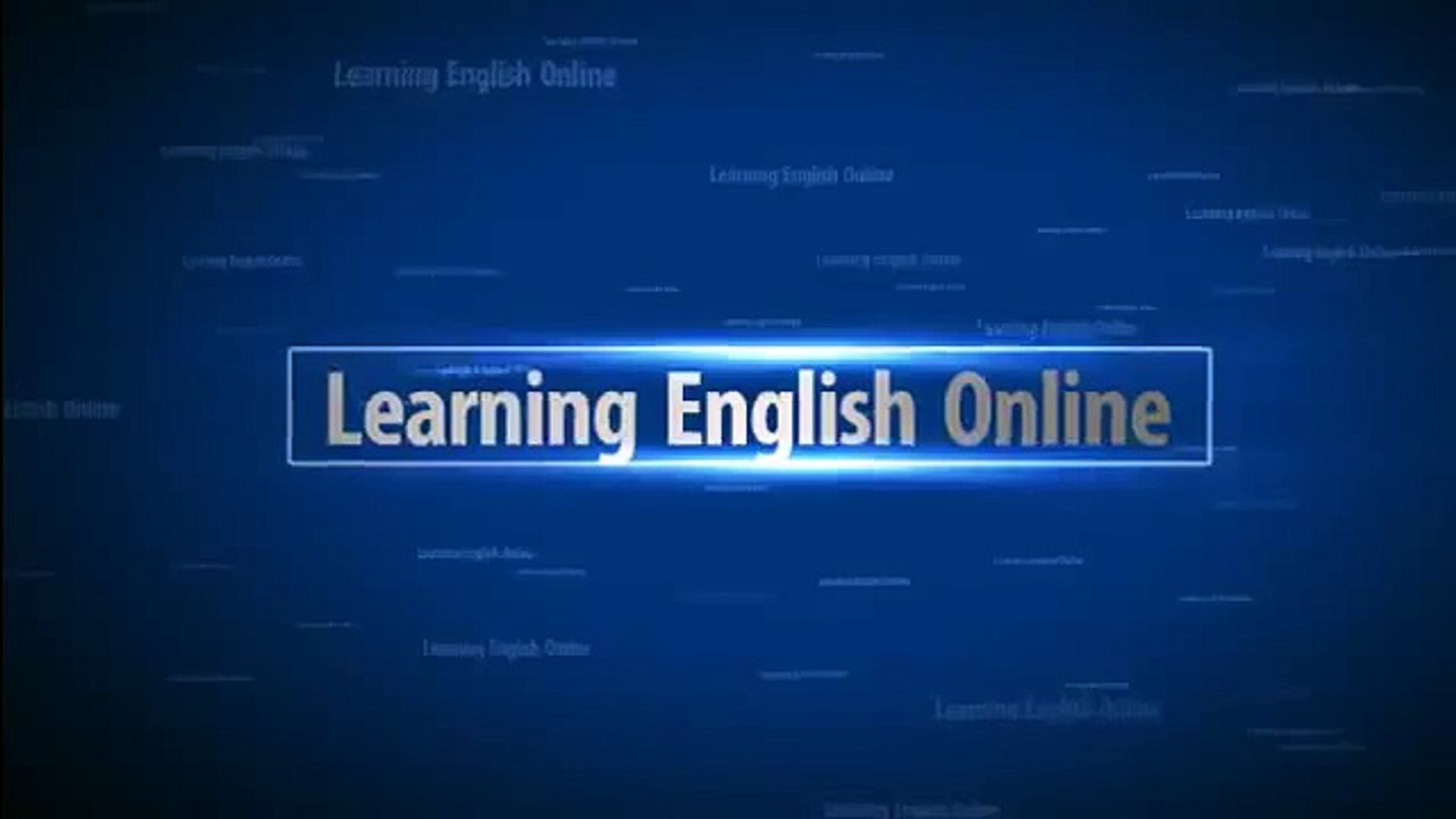 Learning English Online