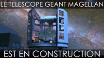 La construction du GMT, un des plus grand télescopes optiques du monde, a commencé