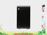 Rosewill Legacy U3-B-Window Black Aluminum Alloy MicroATX Mini Tower Computer Case Cases Legacy