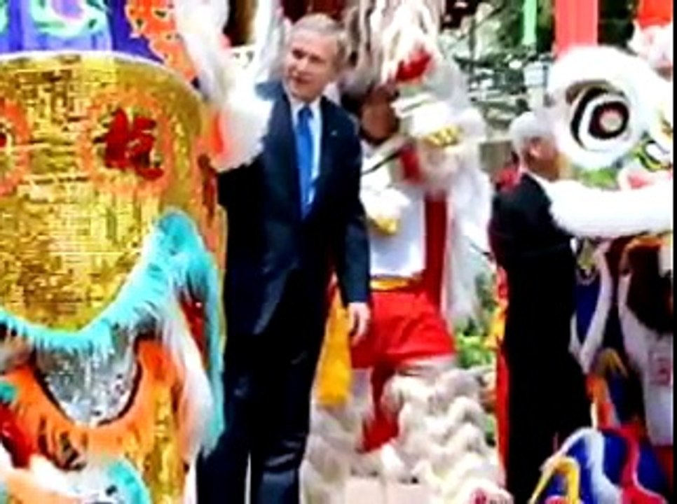 George Bush Is A Monkey Man