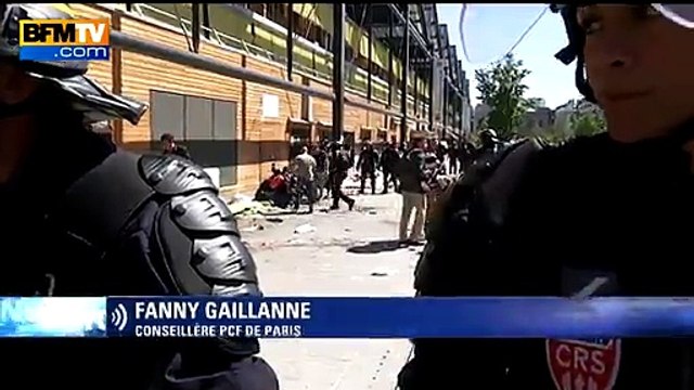 Paris: une intervention policière particulièrement violente contre les migrants Africains 1/2