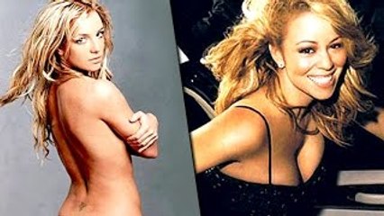 Britney Goes TOPLESS Listening Mariah Carey - The Hollywood