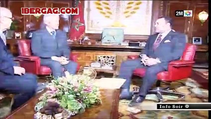 Bill Clinton au Maroc recue par le Roi Mohammed VI