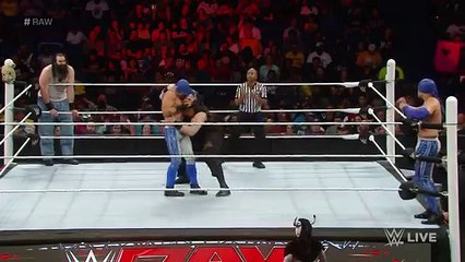 Los Matadores vs. Luke Harper & Erick Rowan- Raw_ June 8_ 2015