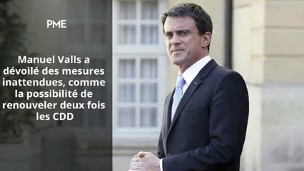 VIDÉO - Valls et les PME : l'actu en 30 secondes