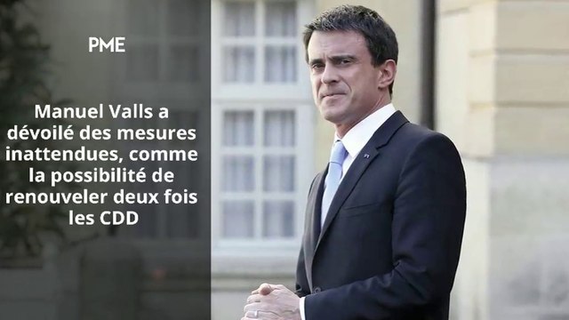 VIDÉO - Valls et les PME : l'actu en 30 secondes