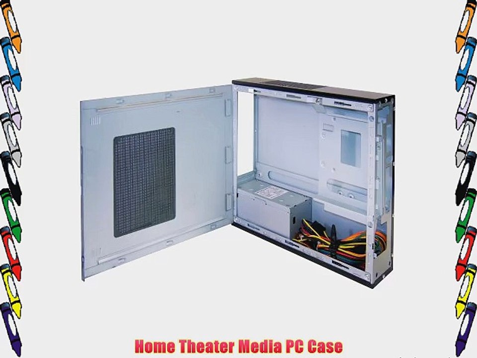 Linkworld Electronic Home Theater Media PC Case - 920-01 C2121U (Black)