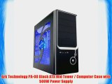 Ark Technology PA-08 Black ATX Mid Tower / Computer Case with 500W Power Supply