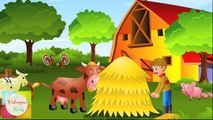 The Farmer In The Dell Nursery Rhymes   Animation Cartoon Rhyme Songs for Children