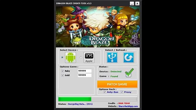 Download Dragon Blaze Cheats [Unlimited Rubies & Golds]