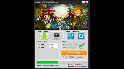 Download Dragon Blaze Cheats [Unlimited Rubies & Golds]